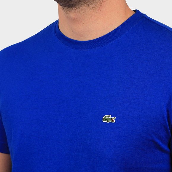 Lacoste Mens Blue TH2038 Plain T-Shirt main image