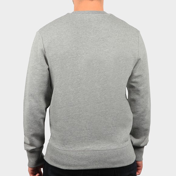 Fred Perry Mens Grey Embroidered Sweatshirt #4