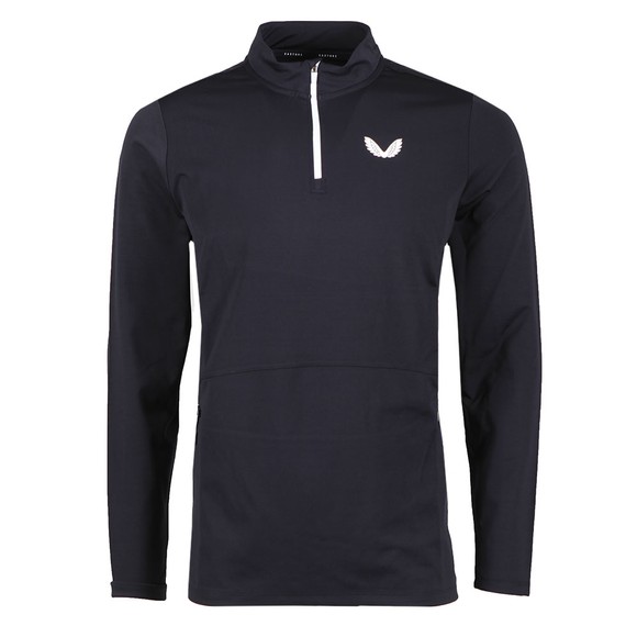 Castore Mens Blue Active Quarter Zip Track Top main image