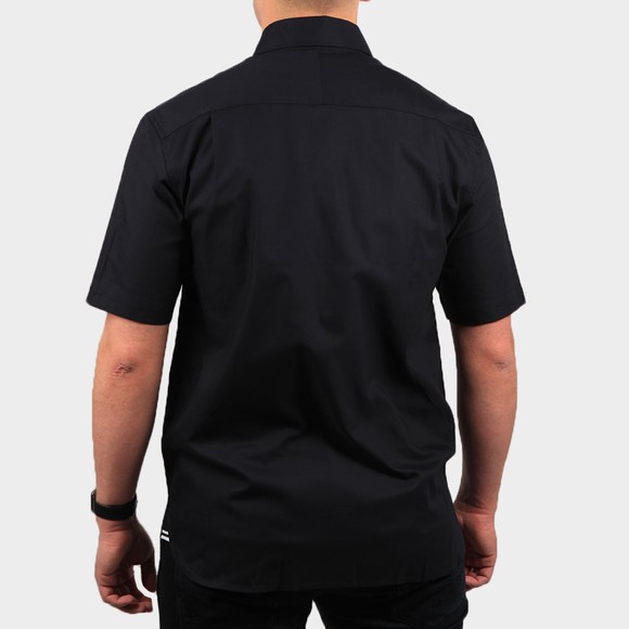 Fred Perry Mens Blue SS Oxford Shirt #4