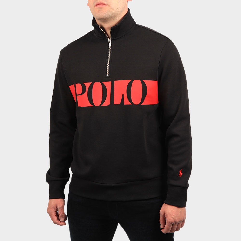 【新品未使用】 POLO RALPH LAUREN HALF ZIP SWEAT POLO RALPH LAUREN Men's Big & Tall Estate-Rib Quarter-Zip
