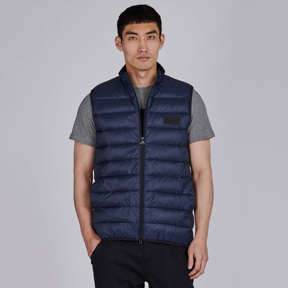 Barbour International Mens Blue Marcus Gilet main image