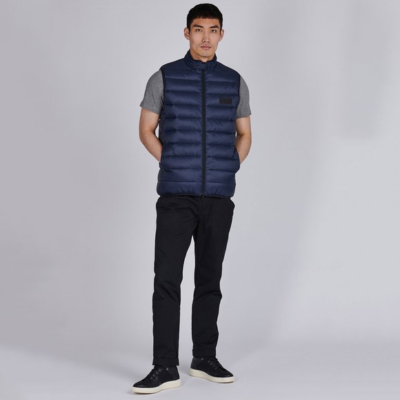 Barbour International Mens Blue Marcus Gilet main image