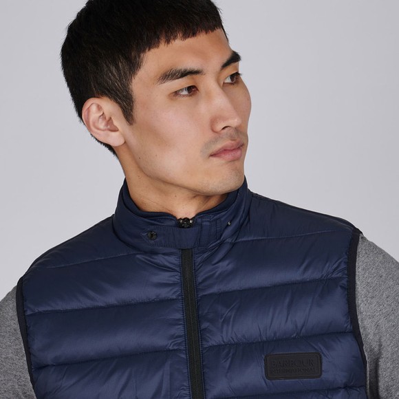 Barbour International Mens Blue Marcus Gilet main image