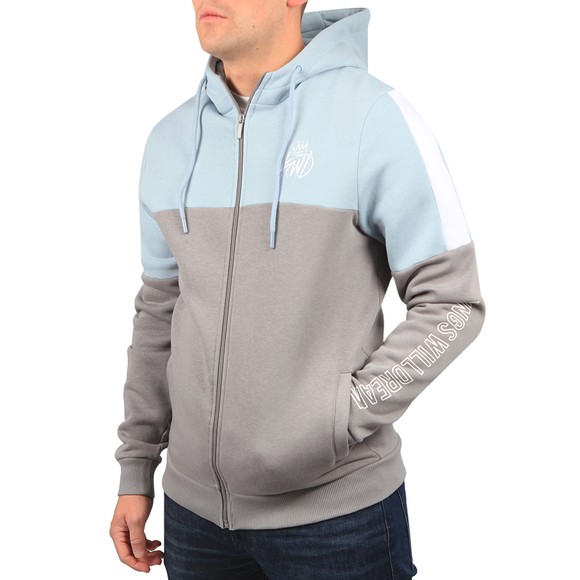 Kings Will Dream Mens Blue Farnell Full Zip Hoody main image