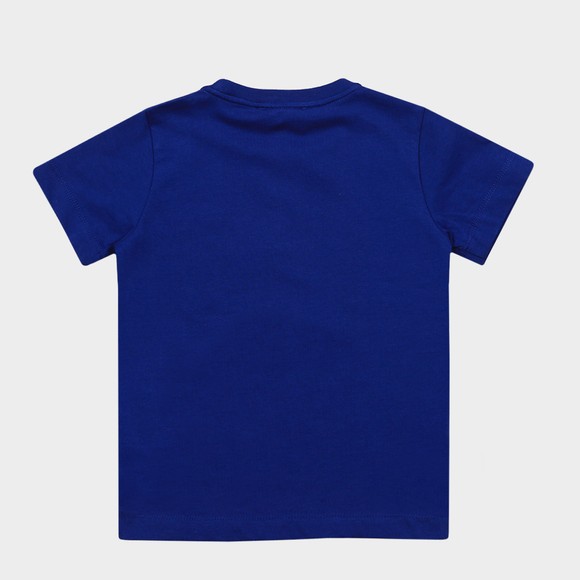 Emporio Armani Boys Blue Large Eagle Logo T Shirt main image