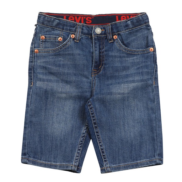 Levi's ® Boys Blue Slim Denim Shorts main image