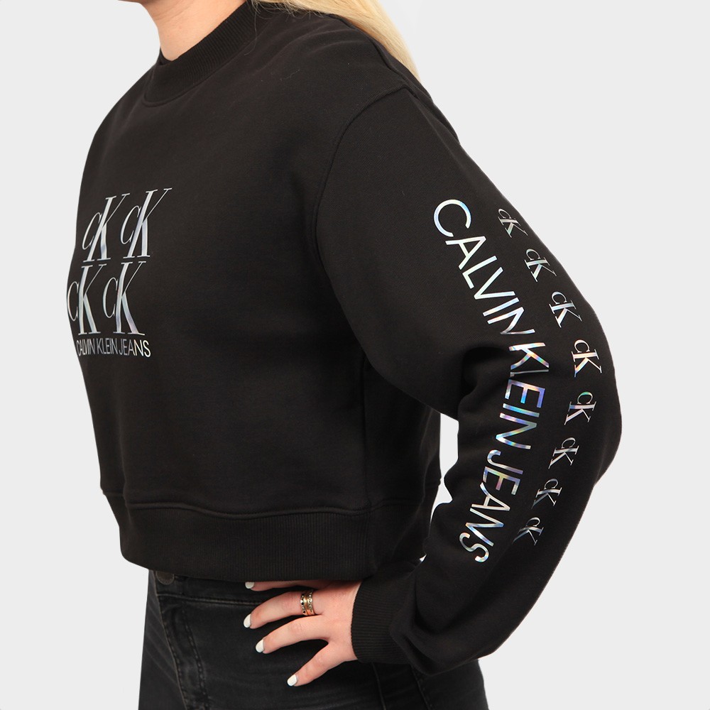 Calvin Klein Jeans Shine Logo Crew Neck 