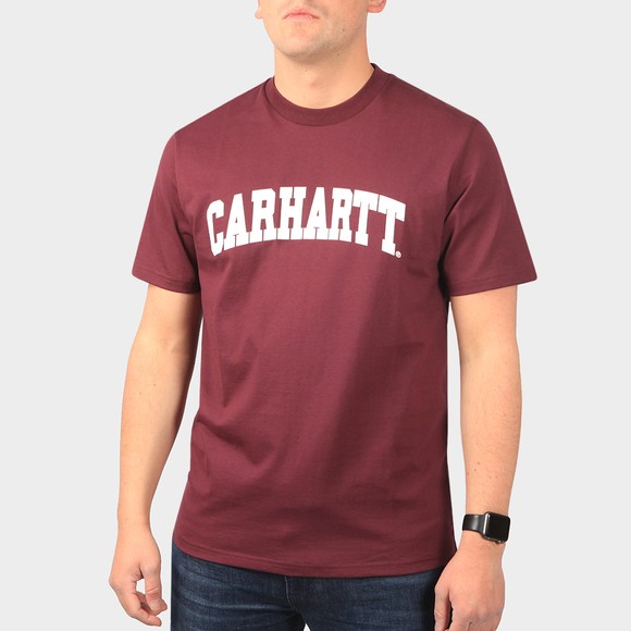 Carhartt WIP Mens Red University T-Shirt main image