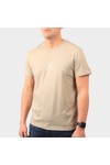 Calvin Klein Jeans Mens Beige Mono Triangle T-Shirt