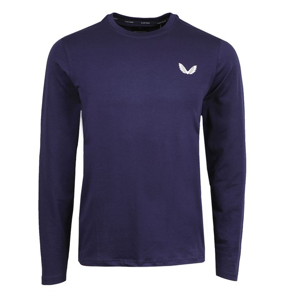 Castore Mens Blue LS T-Shirt main image