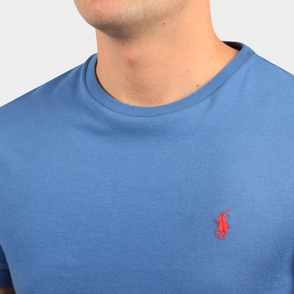 Polo Ralph Lauren Mens Blue Custom Slim Fit T-Shirt main image