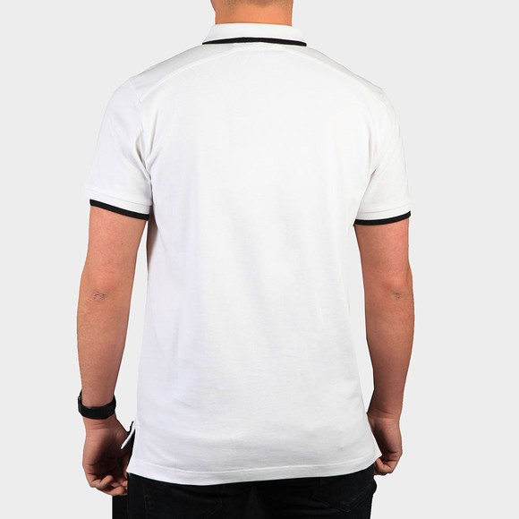Ma.Strum Mens White Jersey Polo Shirt #4