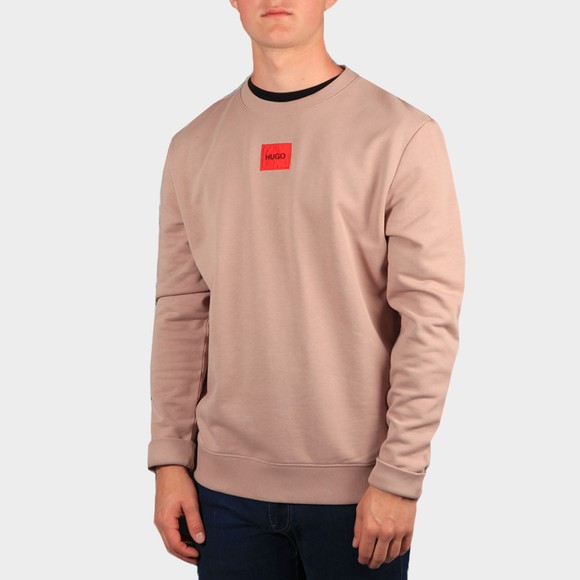 HUGO Mens Red Diragol212 Crew Sweatshirt #2