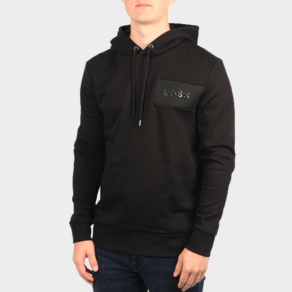 BOSS Mens Black Formal Seeger 53 Hoody main image