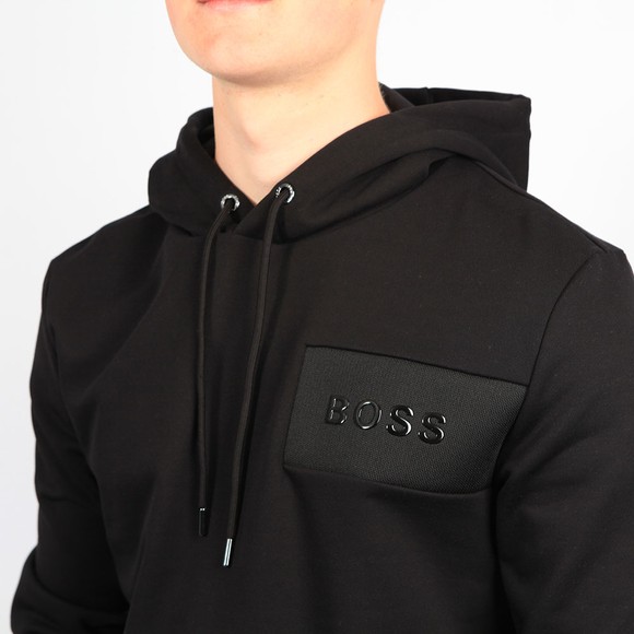 BOSS Mens Black Formal Seeger 53 Hoody main image