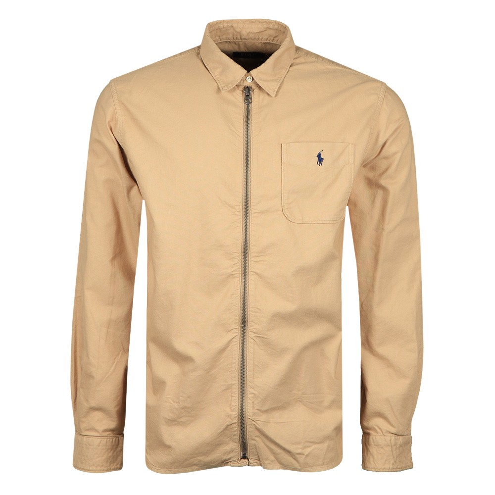 Full Zip Pocket Overshirt