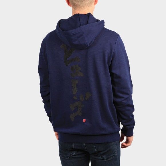 HUGO Mens Blue Doplin Hoody main image