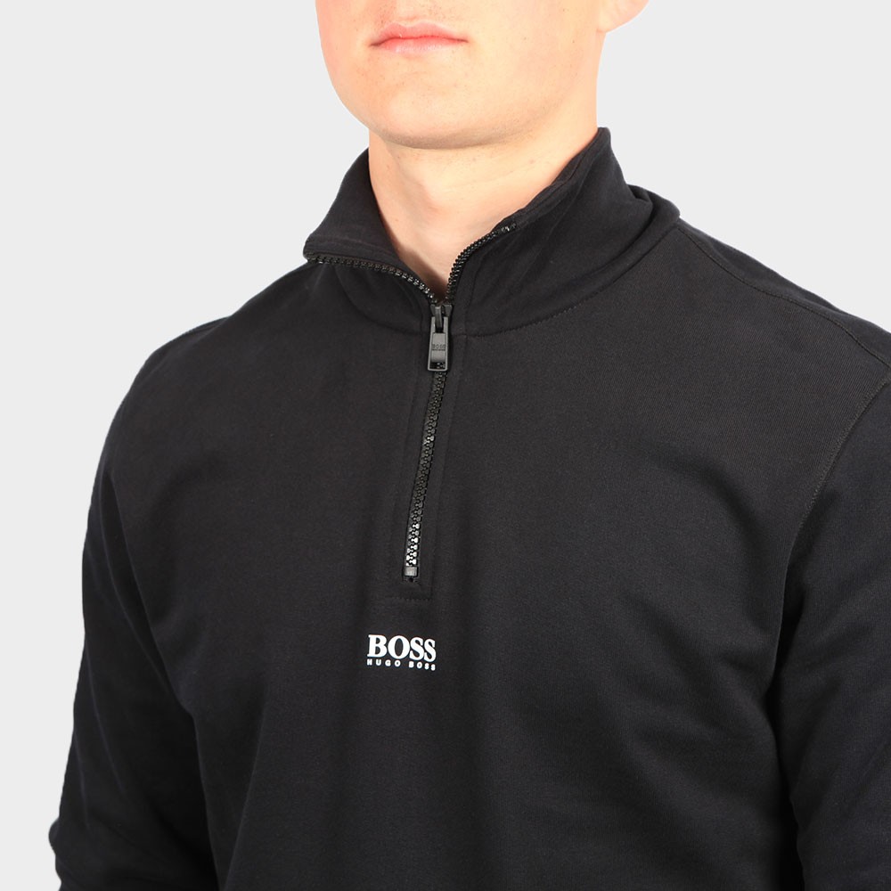 Boss zapper half zip sweatshirt Clearance