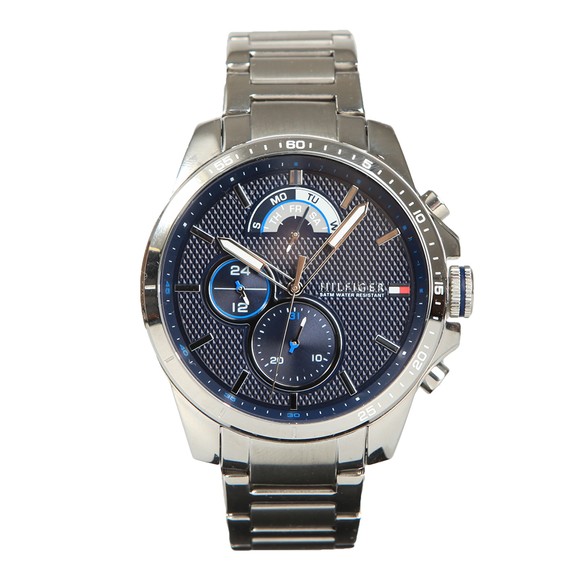 Tommy Hilfiger Mens Silver 1791348 Watch main image