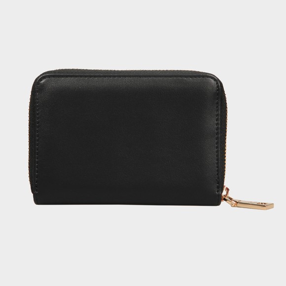 Love Moschino Womens Black Metal Heart Purse #2