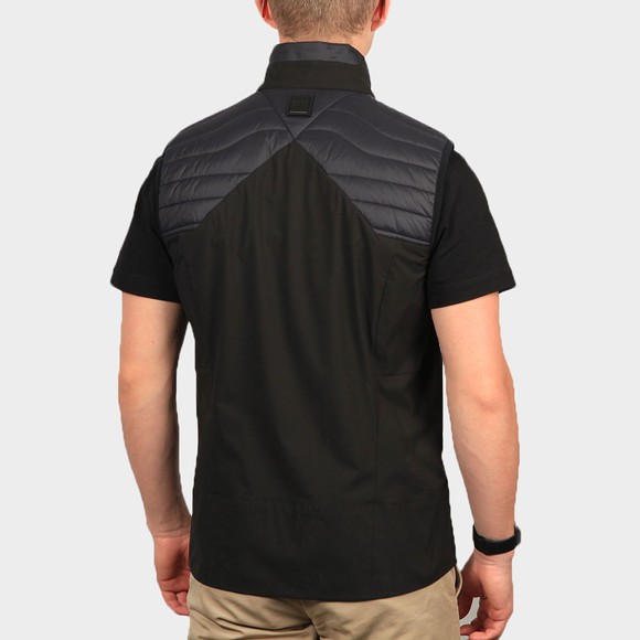 BOSS Mens Black Athleisure Bario Gilet main image