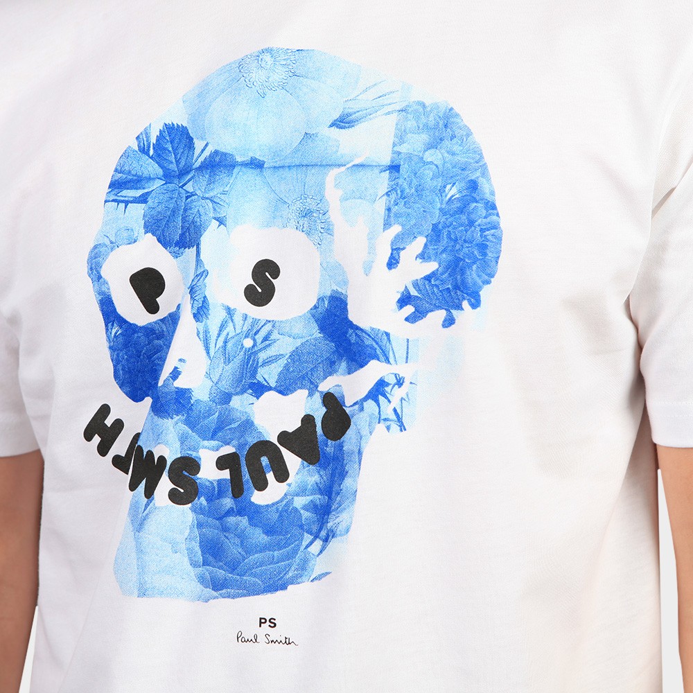 PS Paul Smith Floral Skull T-Shirt | Oxygen Clothing