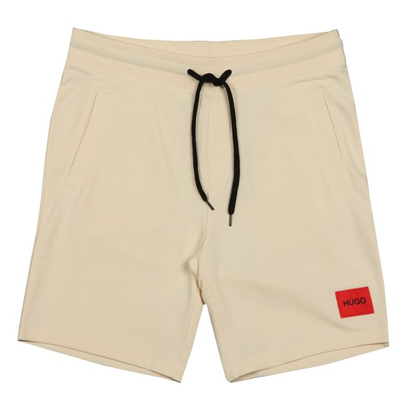 HUGO Mens Off-White Diz212 Jersey Short main image