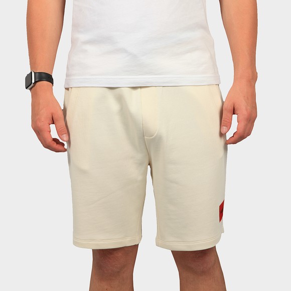 HUGO Mens Off-White Diz212 Jersey Short main image