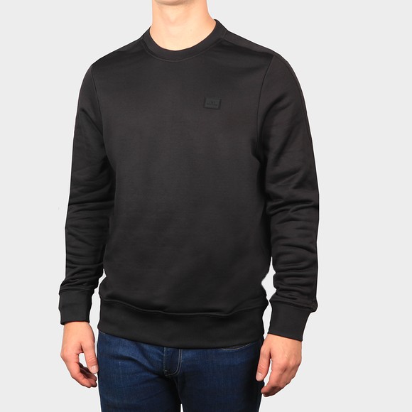 J.Lindeberg Mens Black Verge Logo Sweatshirt #2