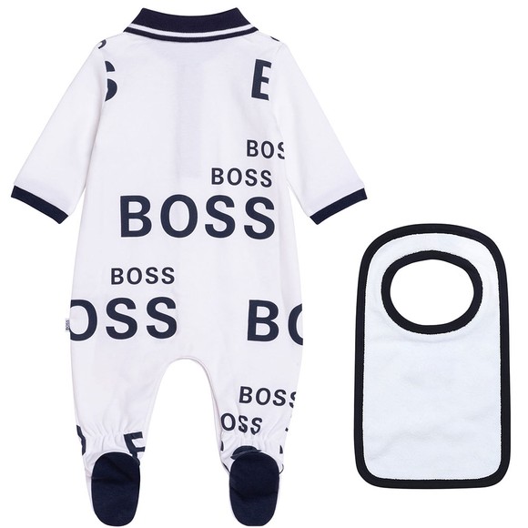 BOSS Baby Boys White J98335 All In One Set main image