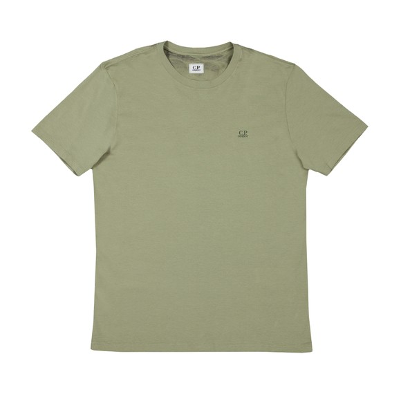 C.P. Company Mens Brown Printed Goggle T-Shirt main image
