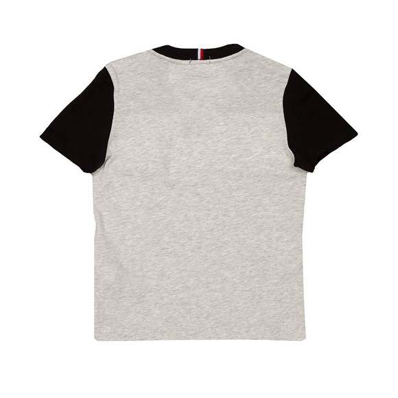 Tommy Hilfiger Kids Boys Grey Essential Colourblock T Shirt main image