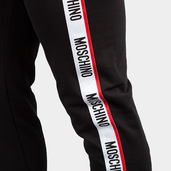 Moschino Mens Black Tape Leg Jogger main image