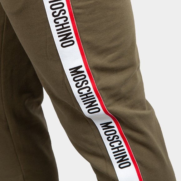 Moschino Mens Green Tape Leg Jogger main image