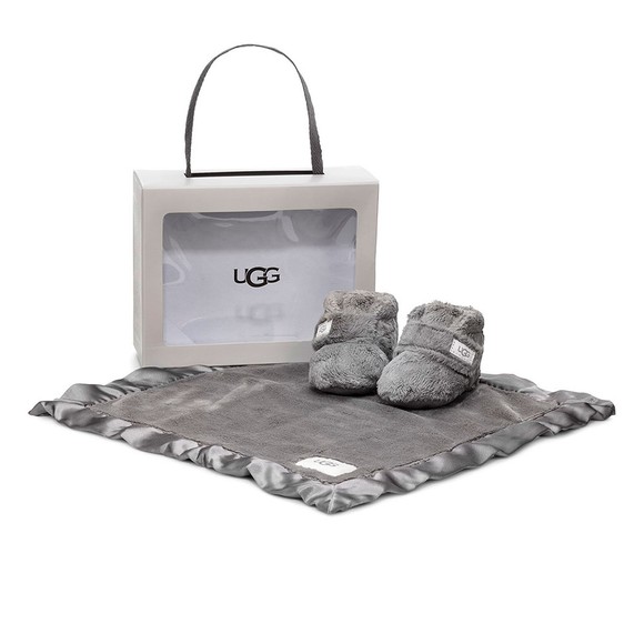 Ugg Girls Grey Bixbee & Lovey Blanket main image