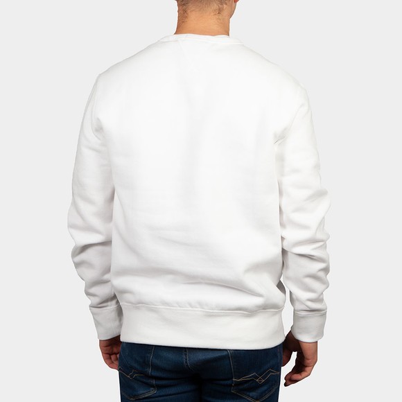 Polo Ralph Lauren Mens White Fleece Crew Neck Sweatshirt main image