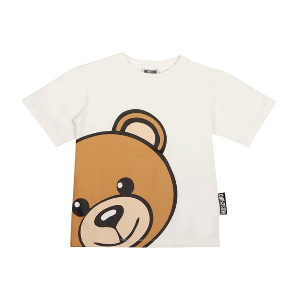 Moschino Boys Off-White Maxi Bear T Shirt main image