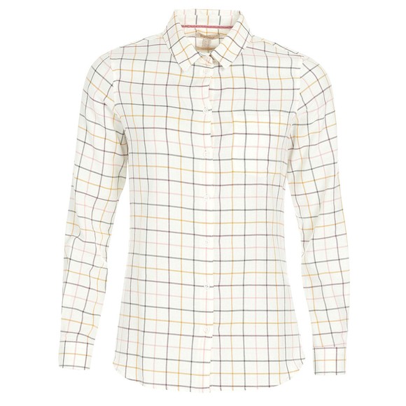 Barbour Lifestyle Womens Off-White Triplebar Shirt main image