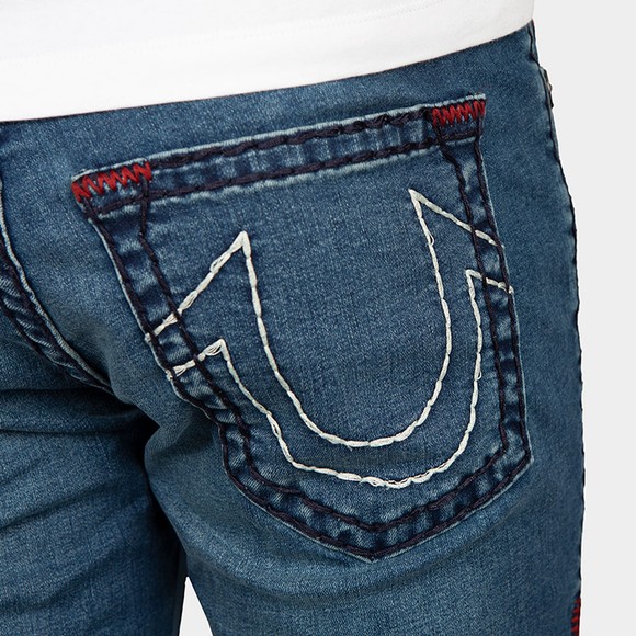 True Religion Mens Blue Rocco No Flap Super T Jean #3