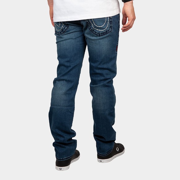 True Religion Mens Blue Rocco No Flap Super T Jean #4