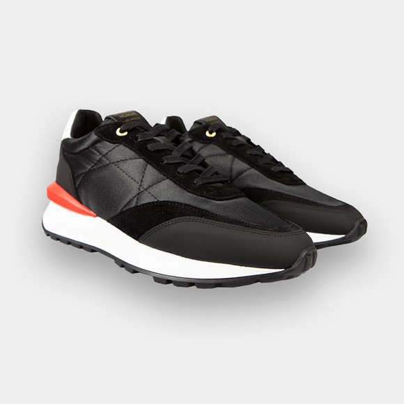 Android Homme Mens Black Marina Del Rey Linear Emboss Trainer #2