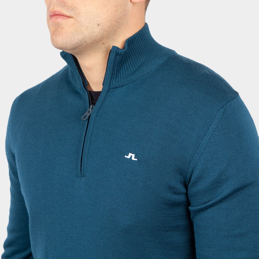J.Lindeberg Kian Tour Merino Half Zip 