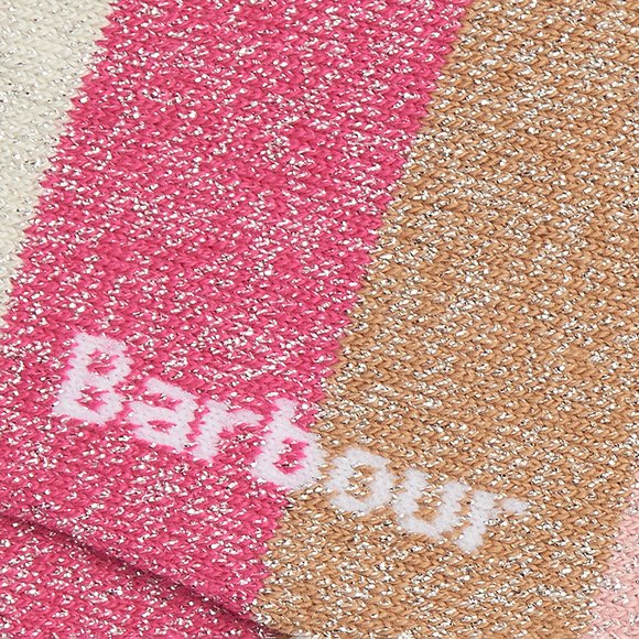 Barbour Lifestyle Womens Pink Spark Star Sock main image