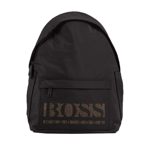 BOSS Mens Black Magnified Backpack #1