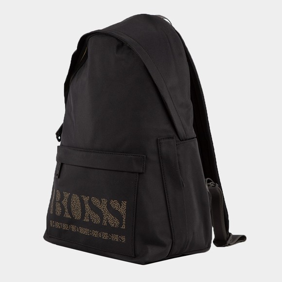 BOSS Mens Black Magnified Backpack #2
