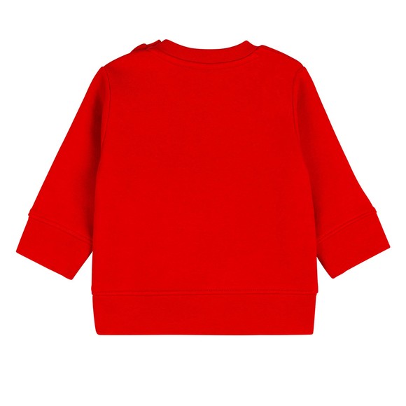 BOSS Baby Boys Red J05893 Logo Sweatshirt main image