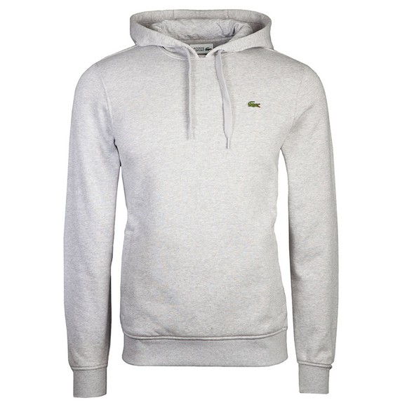 Lacoste Mens Grey Hooded Sweatshirt main image