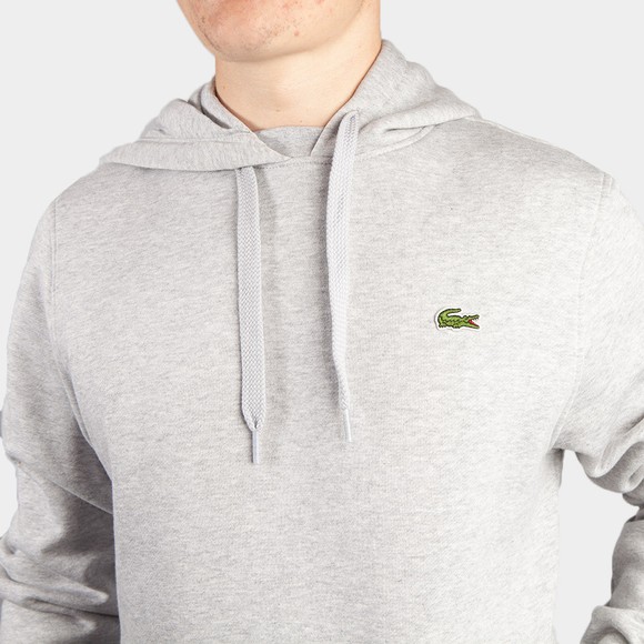 Lacoste Mens Grey Hooded Sweatshirt main image