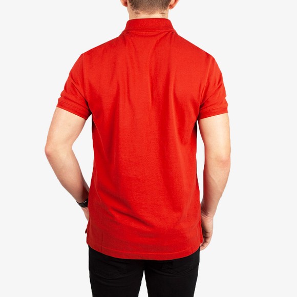 Belstaff Mens Red Short Sleeve Polo Shirt #4